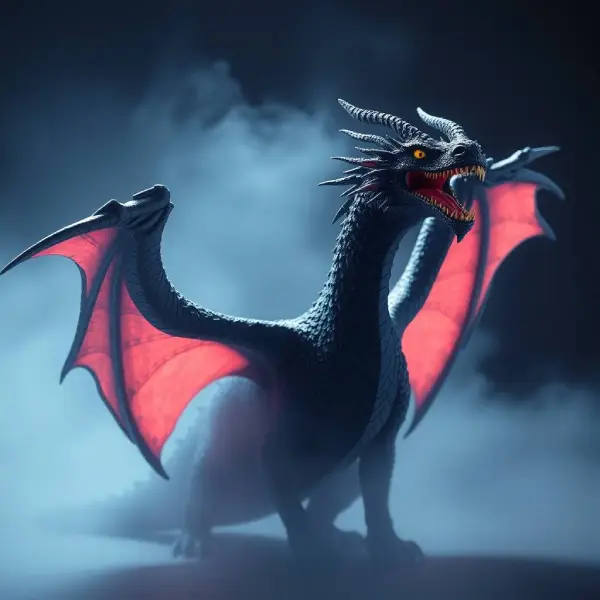 Balerion the Black Dread - Dragon from Game of Thrones