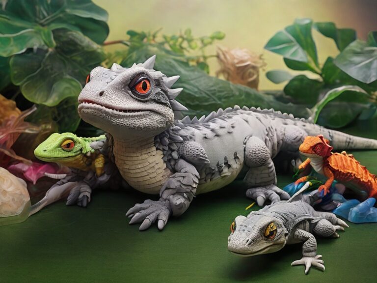 Lizard and reptile toys